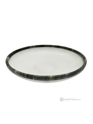 ALABASTERSCHALE, authentischer Naturstein mit einzigartiger Maserung, handgefertigt