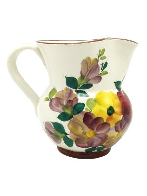 BOCCALE DECORO TRADIZIONALE Keramik Karaffe Krug Dekanter handgemacht authentisch Made in Italy aus der Region Friuli 