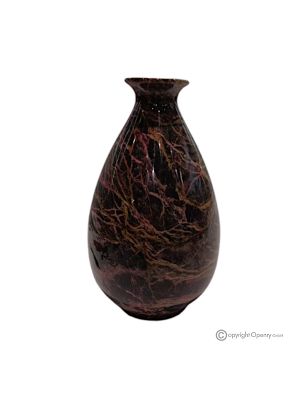 VASE, Marmorampulle, hochwertiger authentischer orientalischer Stein, handgefertigt, dekorativ.