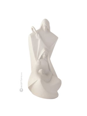 HEILIGE FAMILIE 332B Capodimonte Porzellan Figur handbemalt stilvoll exklusiv Wohnkultur