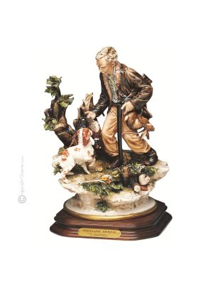 JÄGER Edles Porzellan Figur handgemacht elegant Wohnkultur stilvoll hochwertig exklusiv