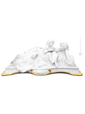 KIRSCHEN 791B Edles Porzellan Figur handgemacht Wohnkultur elegant stilvoll hochwertig exklusiv