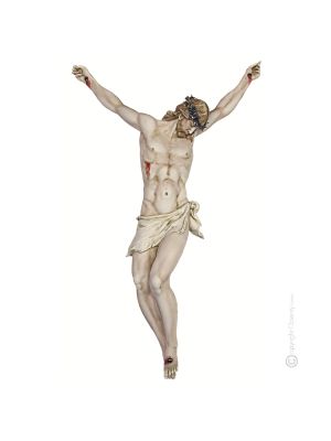 DER CHRISTUS 795 Capodimonte Porzellan Figur handgemacht elegant exklusiv Italienisches Design
