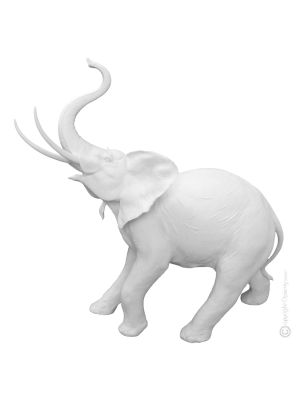 TIERE 834W Italienische Porzellan ELEFANT Figur handgemacht elegant Italienisches Design 