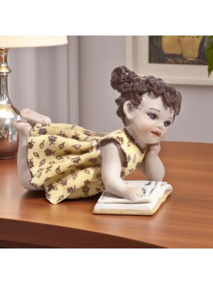 ADA – Capodimonte authentische Porzellanpuppe, hergestellt und handbemalt, Sammlerstück.