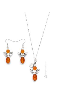 ANGELO 5 Schmuckset Damen Muranoglas Schmuck Venedig Stil exklusiv hochwertig modern elegant