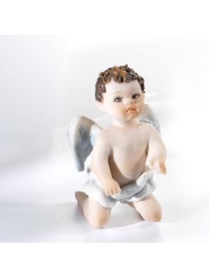 CHERUBINO MOMO Romantischer Capodimonte-Engel, raffinierte und einzigartige Verarbeitung.