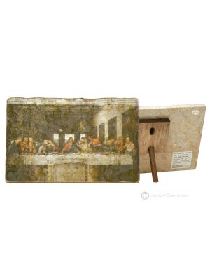 DAS LETZTE ABENDMAHL Tisch Deko Objekt Marmor Made in Italy