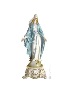 DAME 861 Italienische Porzellan Figur Barock handbemalt Wohnkultur Italienisches Design