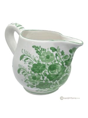 BROCCA, Dekantierkaraffe, authentische Castelli-Keramik, handgefertigt und bemalt.