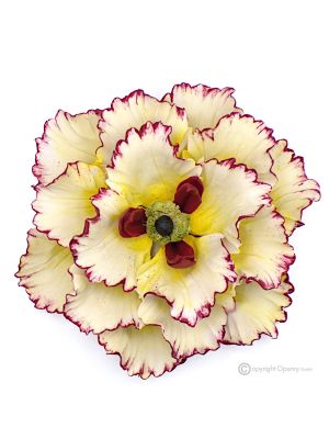 POPPY – Hängende Blume aus Capodimonte-Porzellan, handgefertigt, hochwertig