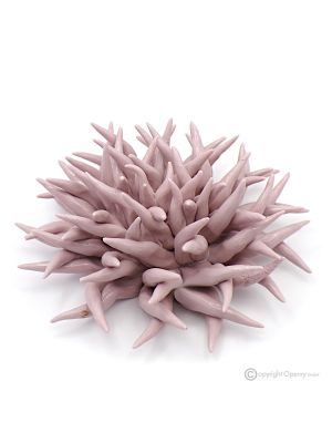 RICCIO GLICINE – Tafelaufsatz für den Tisch, feine Capodimonte-Keramik, handgefertigt