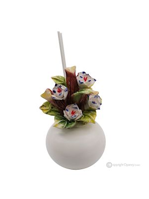 ORCHIDS – Duftdiffusor, Raumduft, Capodimonte Keramik, hochwertig