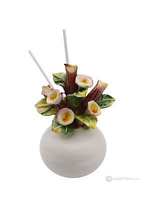 CALLE – Lufterfrischer, Raumdiffusor, Capodimonte-Keramik, handgefertigt