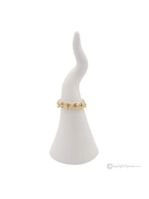 CORNO NAPOLI – Tafelaufsatz, feine Capodimonte-Keramik, handgefertigt