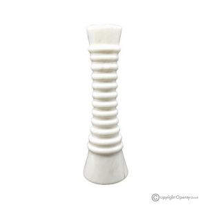 VASE aus Estremoz-Marmor, Naturstein höchster Qualität, handgefertigt, dekorativ.