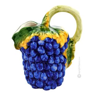 BROCCA VINO Karaffe Krug Bembel Kanne Dekanter originelle Kreationen aus künstlerischer Keramik Made in Italy