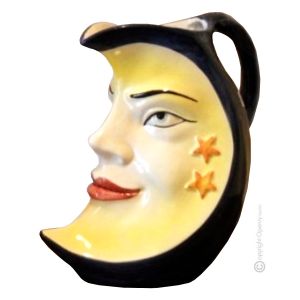 BROCCA LUNA Karaffe Krug Bembel Kanne Dekanter originelle Kreationen aus künstlerischer Keramik Made in Italy