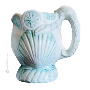 BROCCA MARE Karaffe Krug Bembel Kanne Dekanter originelle Kreationen aus künstlerischer Keramik Made in Italy