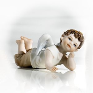 ADAMO ANGELO Capodimonte-Puppen-Geschenkidee, romantisch und pure Eleganz.
