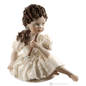 ARIANNA Capodimonte, romantische Puppe, zeitlose italienische Kunst.
