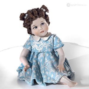 CARLA - Capodimonte, raffinierte Porzellanfigur, pure Eleganz.