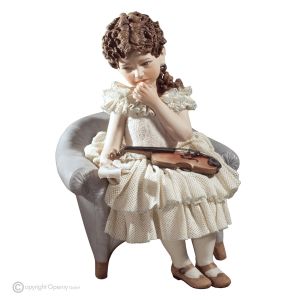 COSTANZA Capodimonte Porzellanpuppe, Süße purer Romantik.