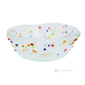 DROPS – Dessertschale aus hochwertigem Kunstglas, handgefertigt