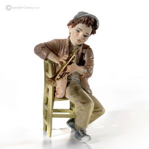DAVIS – Italienische Handwerkskunst, Puppen und Musiker mit Sammeltrompeten.