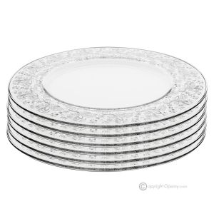 ESTRO Set mit 6 Platzhaltern aus Glas, höchste Qualität, authentisches modernes Design.