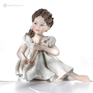 GAIA - Capodimonte, raffinierte Kunstfigur aus unvergleichlichem Porzellan.