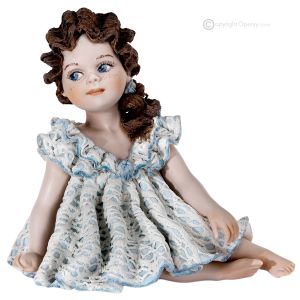 GRACE - Capodimonte, romantische Porzellanfigur, ein Einzelstück.