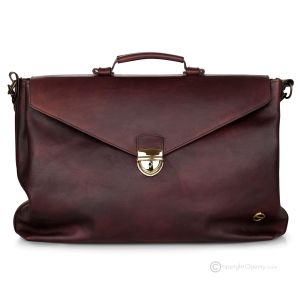 UBALDO Aktentasche Laptoptasche Notebooktasche Messenger Taschen Umhängetasche Herrentaschen handgefertigte aus echtem Leder Braun