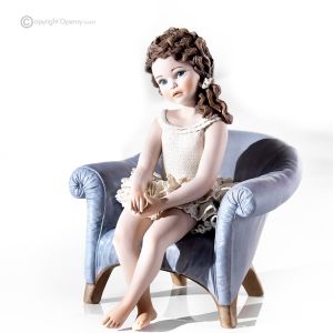 ILEANA - Capodimonte-Statuette, Tänzerin aus Porzellan, Schönheit und Anmut.