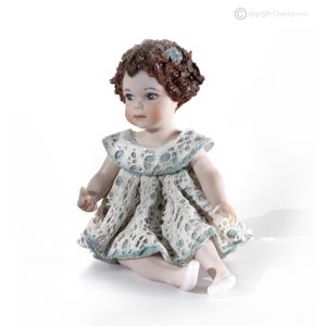IRENE - Capodimonte, feine Porzellanstatuette, ein seltenes Kunstwerk.