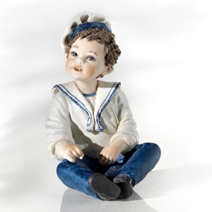 JACK Capodimonte, Kunststatuette, Kinderporzellan von seltener Schönheit und Eleganz.