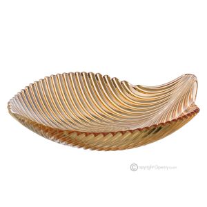 MAMBO Authentischer, handbemalter, moderner dekorativer Tafelaufsatz aus hochwertigem Glas.