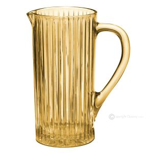 PRESTIGE Krug, Dekanter, Karaffe, hochwertiges Glas, handbemalt, modernes Design.