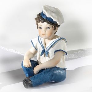 JOE – Die Matrosenstatuette von Capodimonte, die Schönheit italienischer Kunst in reinem Porzellan.