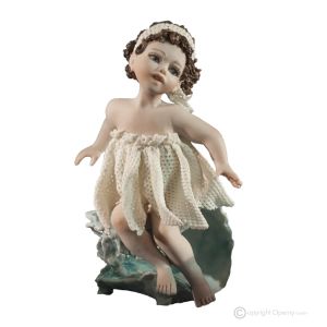 SAILLING - Capodimonte, einzigartige Statuette, Eleganz und Kunst aus reinem Porzellan.