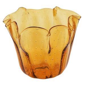 FAZZOLETTO BOLLE Murano Glas Schale Vase Murrine Made in Italy
