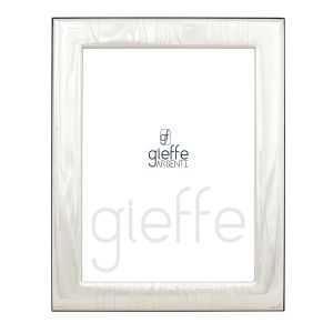 ROMA Bilderrahmen modern 18x24 exklusiv 925 Silber-laminiert elegant hochwertig