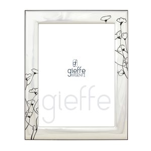 BOLOGNA Bilderrahmen 18x24 925 Silber-laminiert hochwertig Italienisches Design