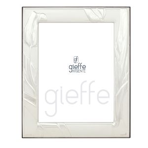 Bilderrahmen Silber - Home Deco - Feines Tulpenblumenmuster