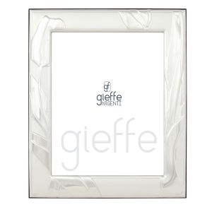 Bilderrahmen Silber - Wohndeko - Anmutige Tulpenblüte