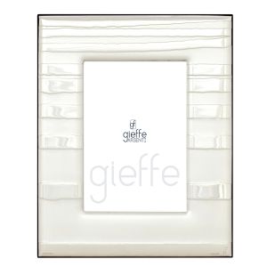 CUNEO Bilderrahmen 9x13 modern 925 Silber-laminiert Italienisches Design elegant