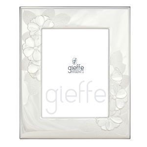 SIENA Bilderrahmen elegant 20x25 925 Silber-laminiert klassisch Italienisches Design