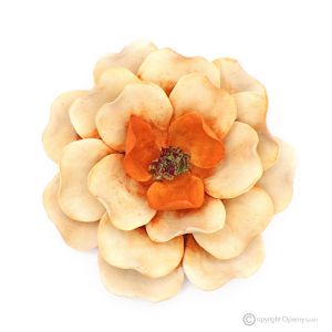 DALIA – Hängende Blume aus Capodimonte-Porzellan, handgefertigt, hochwertig