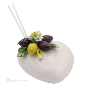 OLIVE – Duftdiffusor, Raumduft, Capodimonte Keramik, handgefertigt