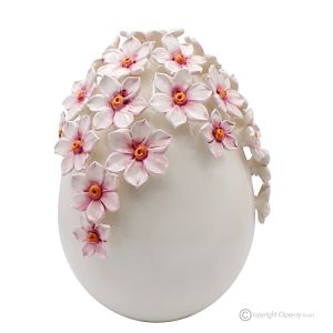 EGG – Tischdekoration, feine Capodimonte-Keramik, handgefertigt